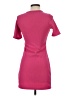 Elodie Solid Pink Casual Dress Size S - photo 2