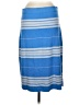Woolovers Stripes Blue Casual Skirt Size M - photo 2