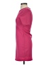 Elodie Solid Pink Casual Dress Size S - photo 5