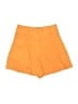 Intermix Solid Orange Shorts Size 0 - photo 1