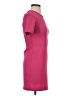 Elodie Solid Pink Casual Dress Size S - photo 4