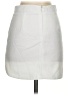Sans Souci 100% Polyester Solid White Casual Skirt Size S - photo 2