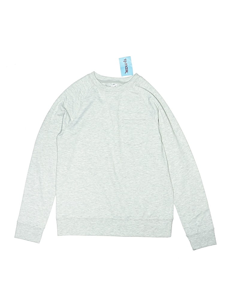 90 Degree By Reflex Kids' Sweatshirt In Silver