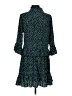 Unbranded 100% Polyester Polka Dots Teal Casual Dress Size S - photo 2