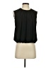 Madewell 100% Polyester Black Sleeveless Blouse Size 2 - photo 1