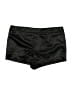 PrettyLittleThing 100% Polyester Metallic Black Shorts Size 8 - photo 1