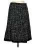 Express Design Studio Tweed Black Wool Skirt Size 0 - photo 1