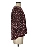 Papermoon 100% Polyester Burgundy 3/4 Sleeve Blouse Size S - photo 4