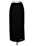 Ingenuity 100% Polyester Solid Black Formal Skirt Size 12 - photo 2