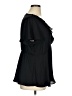 Torrid 100% Polyester Black Short Sleeve Blouse Size 1X Plus (1) - photo 4
