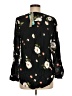 Brina & Em 100% Rayon Black Long Sleeve Blouse Size M - photo 2