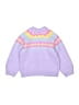 Zara Hearts Purple Pullover Sweater Size 4 - 5 - photo 2