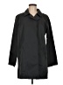Eileen Fisher Black Gray Raincoat Size M - photo 1