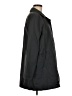 Eileen Fisher Black Gray Raincoat Size M - photo 4