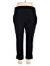 JM Collection Solid Black Active Pants Size 18 - photo 2