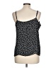 Ann Taylor 100% Polyester Black Tank Top Size L - photo 2
