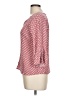 Papermoon 100% Rayon Polka Dots Pink 3/4 Sleeve Blouse Size L - photo 5