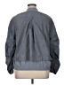 Athleta 100% Polyester Solid Gray Track Jacket Size XL - photo 2