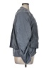 Athleta 100% Polyester Solid Gray Track Jacket Size XL - photo 4