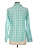 J.Crew 100% Cotton Checkered-gingham Green Long Sleeve Button-Down Shirt Size 10 - photo 2