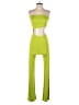 Lezat Color Block Green Jumpsuit Size M - photo 1