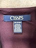 Chaps Solid Burgundy Cocktail Dress Size XS - photo 7