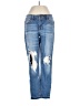 BKE Hearts Blue Jeans Size 26 waist - photo 1