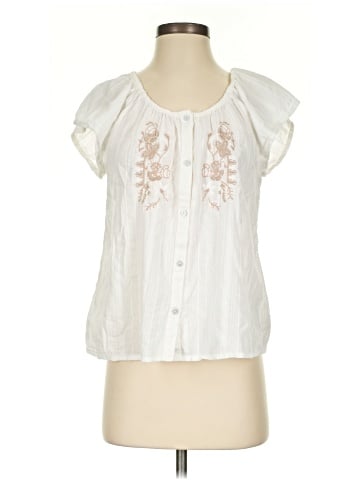 Lucky Brand Short Sleeve Blouse (view 1)