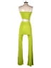Lezat Color Block Green Jumpsuit Size S - photo 2