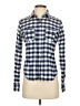 cruel 100% Cotton Plaid Blue Long Sleeve Button-Down Shirt Size S - photo 1