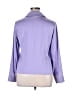Doncaster Collection Purple Silk Blazer Size 16 - photo 2