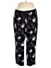Charter Club Floral Black Casual Pants Size XXL - photo 1