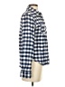 cruel 100% Cotton Plaid Blue Long Sleeve Button-Down Shirt Size S - photo 4
