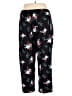 Charter Club Floral Black Casual Pants Size XXL - photo 2