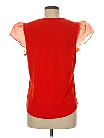 Adrianna Papell Short Sleeve Blouse (view 2)