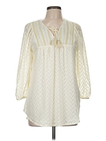 One September 3/4 Sleeve Blouse (view 1)