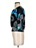 Express Blue 3/4 Sleeve Top Size S - photo 5