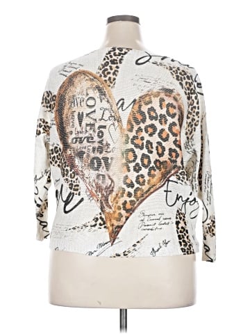 Brand Bazar 3/4 Sleeve Top (view 2)