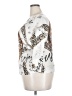 Brand Bazar Animal Print White 3/4 Sleeve Top Size 4X (estimated) - photo 5