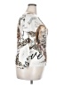 Brand Bazar Animal Print White 3/4 Sleeve Top Size 4X (estimated) - photo 4