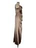 Birdy Grey 100% Polyester Metallic Brown Cocktail Dress Size S - photo 4
