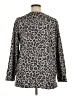 Ellen Tracy Animal Print Gray Pullover Sweater Size XL - photo 2