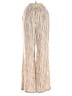 Happily Grey Animal Print Ivory Linen Pants Size S - photo 1