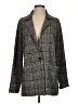 Max Studio Houndstooth Gray Coat Size S - photo 1