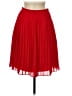 Ann Taylor 100% Polyester Solid Red Formal Skirt Size 00 (petite) - photo 1