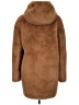 Sandro 100% Polyester Brown Coat Size EU (FR) 40 / US 8 - photo 2