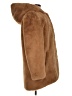 Sandro 100% Polyester Brown Coat Size EU (FR) 40 / US 8 - photo 4