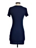 Fore Solid Blue Casual Dress Size S - photo 2