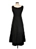 Coldwater Creek 100% Polyester Solid Black Casual Dress Size 10 (petite) - photo 2