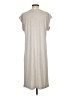 prologue Solid Gray Casual Dress Size XS - photo 2